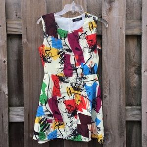 Choies patterned mini dress